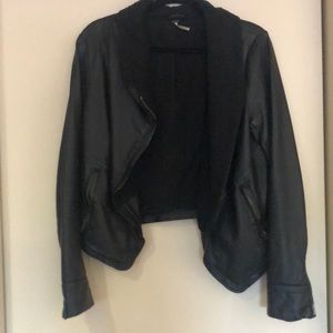 Free People Leather Jacket